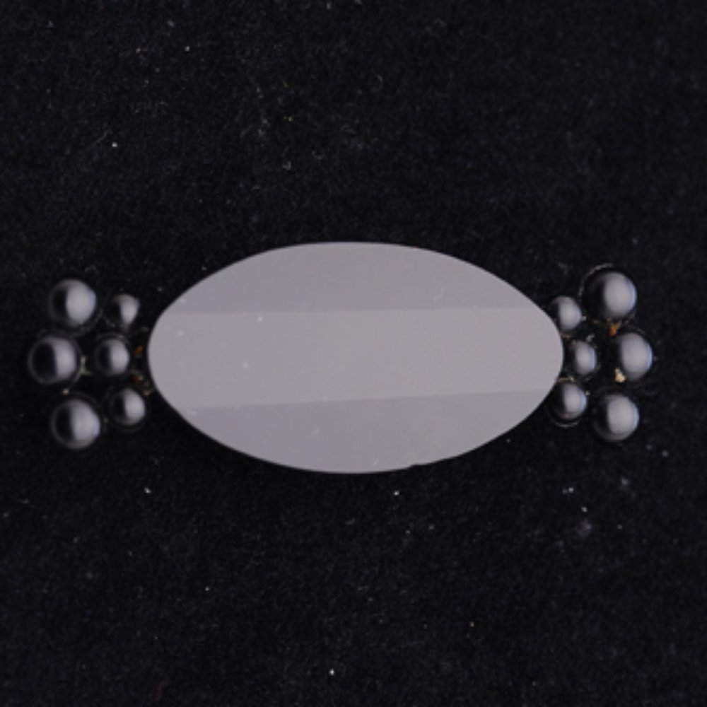 Art Deco Black Vintage 1930s Black Celluoid Pin